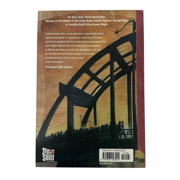 March Trilogy Books 1-3 by John Lewis Andrew Aydin Nate Powell - Picture 3 of 13